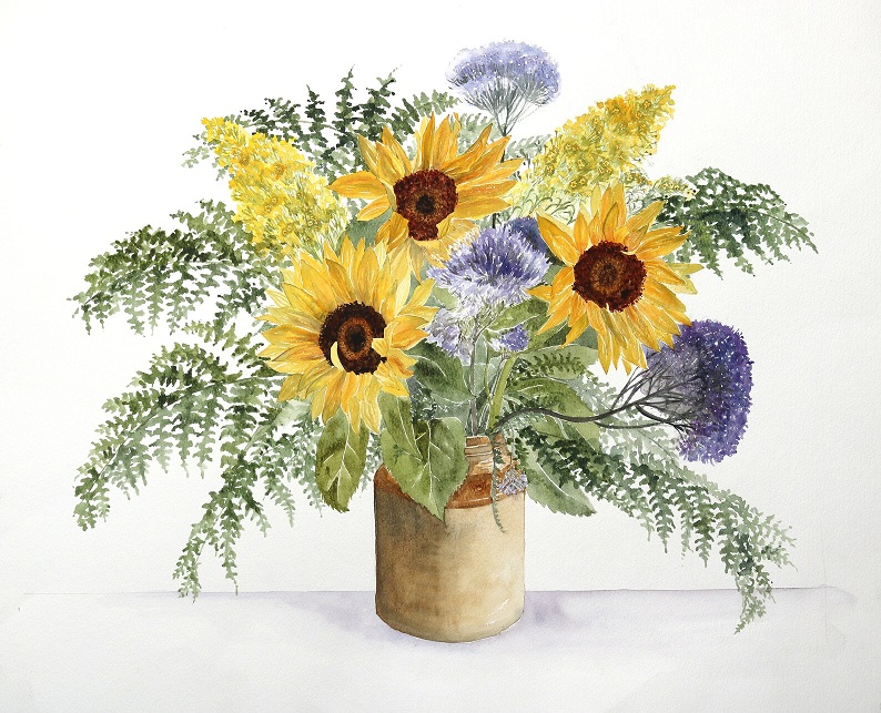 penny sunflowers